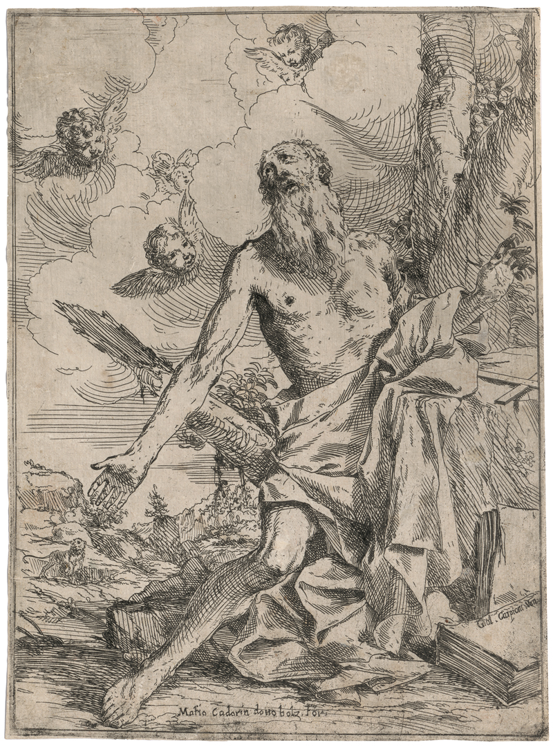 Lot 5437, Auction 128, Carpioni, Giulio, Der hl. Hieronymus