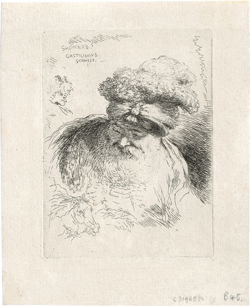 Lot 5442, Auction  128, Castiglione, Giovanni Benedetto, 2 Kopfstudien