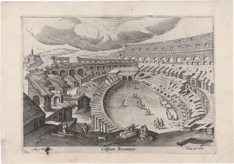 Lot 5445, Auction  128, Cleve III, Hendrik van - nach, Ansichten von römischen Ruinen