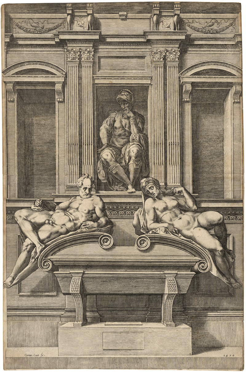 Lot 5447, Auction  128, Cort, Cornelis, Grabmal des Lorenzo de' Medici