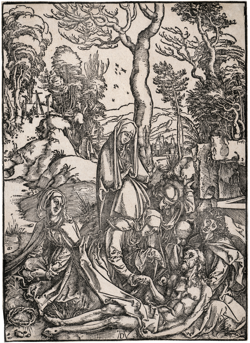 Lot 5456, Auction  128, Dürer, Albrecht, Die Beweinung Christi