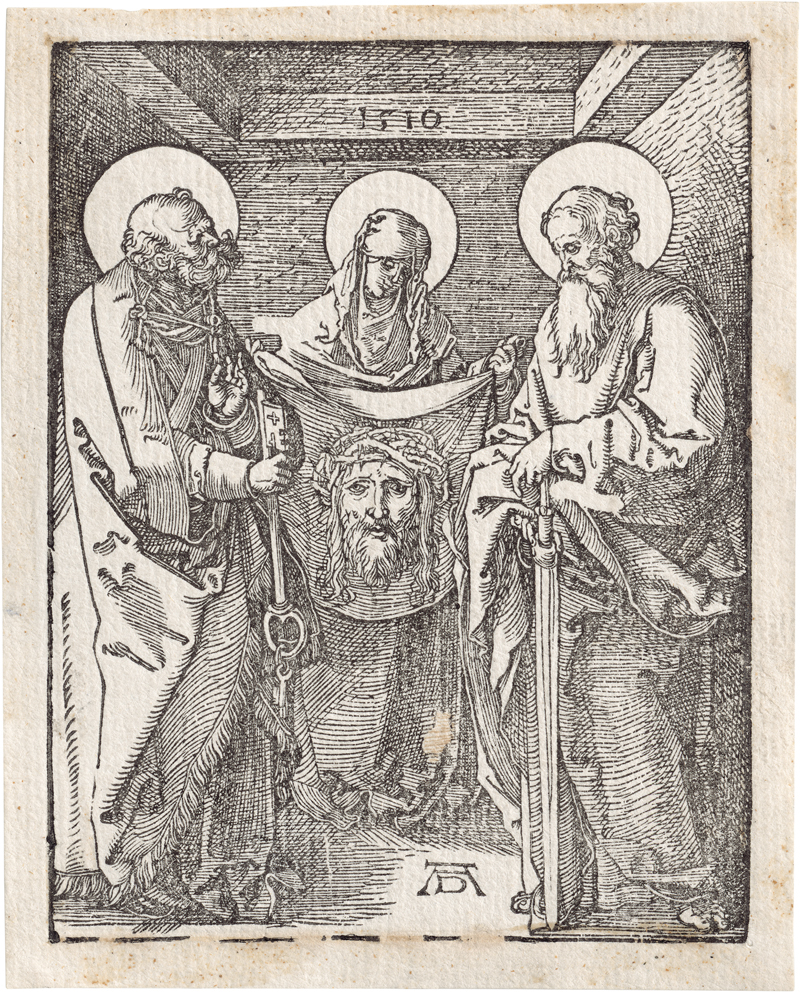 Lot 5460, Auction  128, Dürer, Albrecht, Veronika zwischen St. Peter und Paul