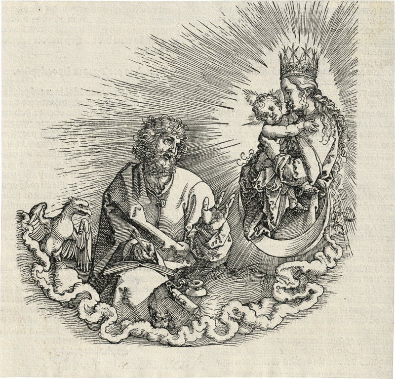 Lot 5461, Auction 128, Dürer, Albrecht, Die Jungfrau erscheint Johannes