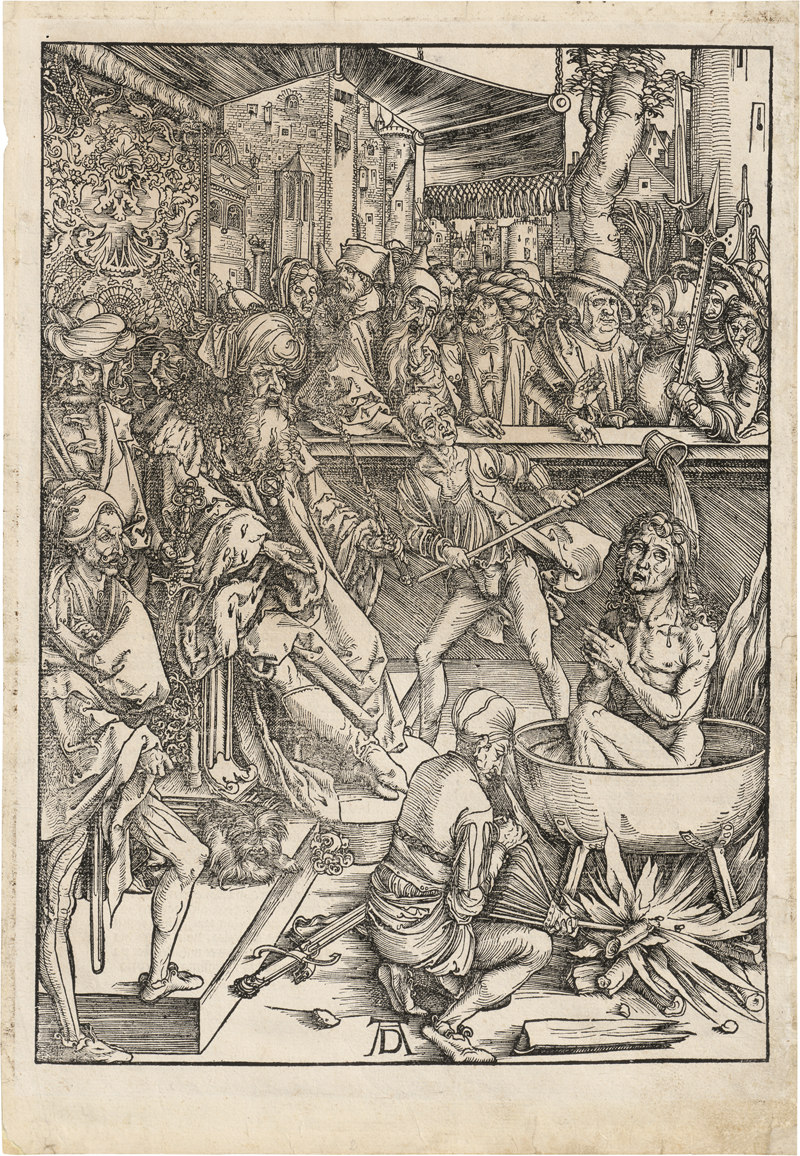 Lot 5462, Auction 128, Dürer, Albrecht, Marter des Evangelisten Johannes