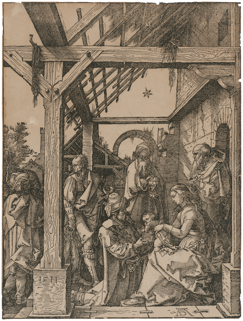 Lot 5465, Auction  128, Dürer, Albrecht, Anbetung der Könige