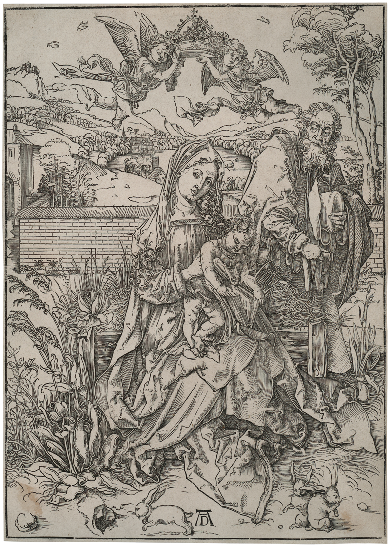 Lot 5466, Auction 128, Dürer, Albrecht, Die Hl. Familie mit den Hasen