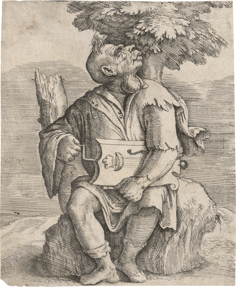 Lot 5477, Auction  128, Franco, Giovanni Battista, Drehleierspieler