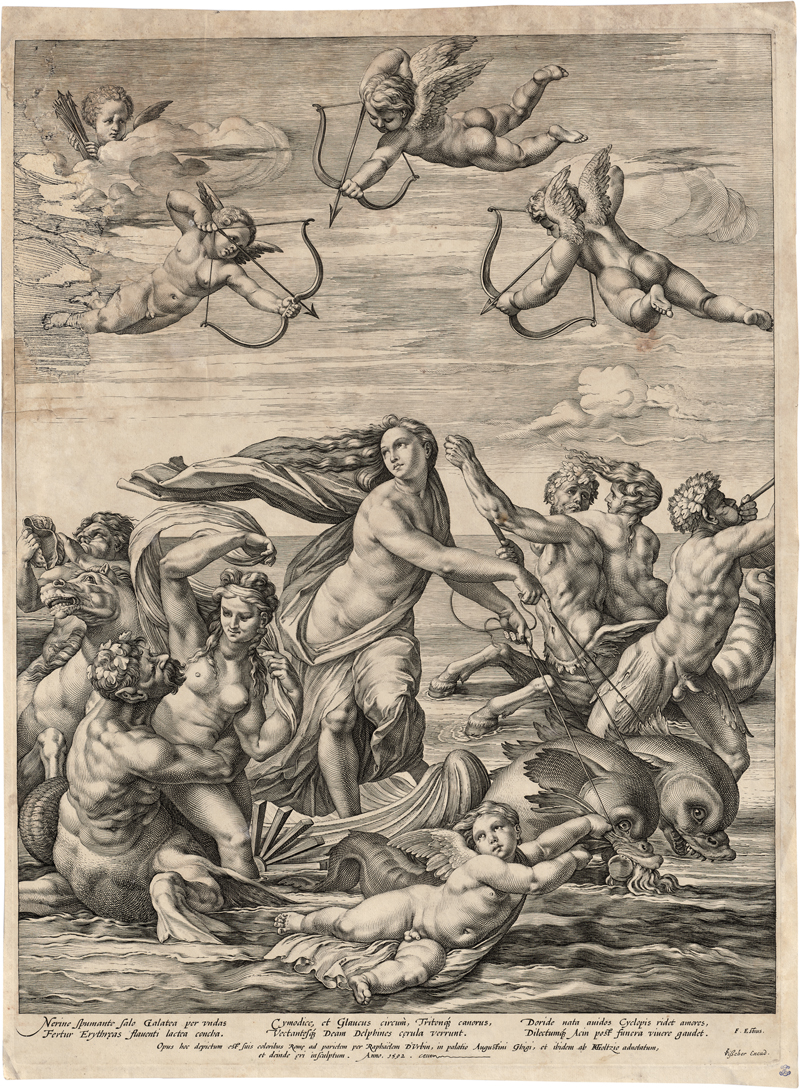 Lot 5482, Auction  128, Goltzius, Hendrick, Der Triumph der Galatea