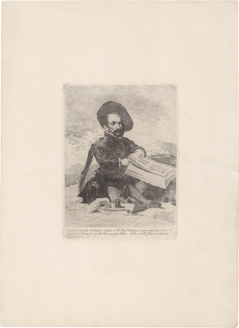 Lot 5484, Auction  128, Goya, Francisco de, Un Enano (El Primo)