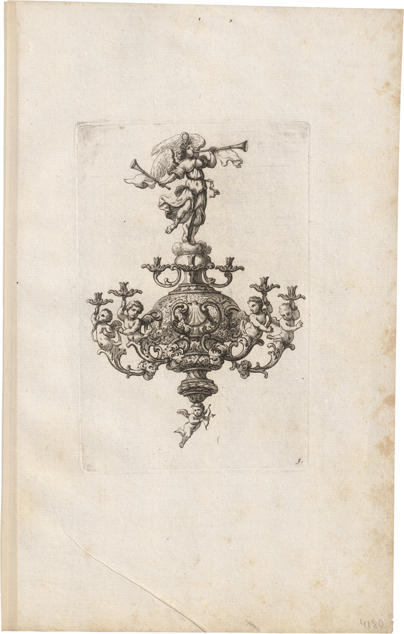 Lot 5514, Auction 128, Heckenauer, Jakob Wilhelm, Kron- und Wandleuchter