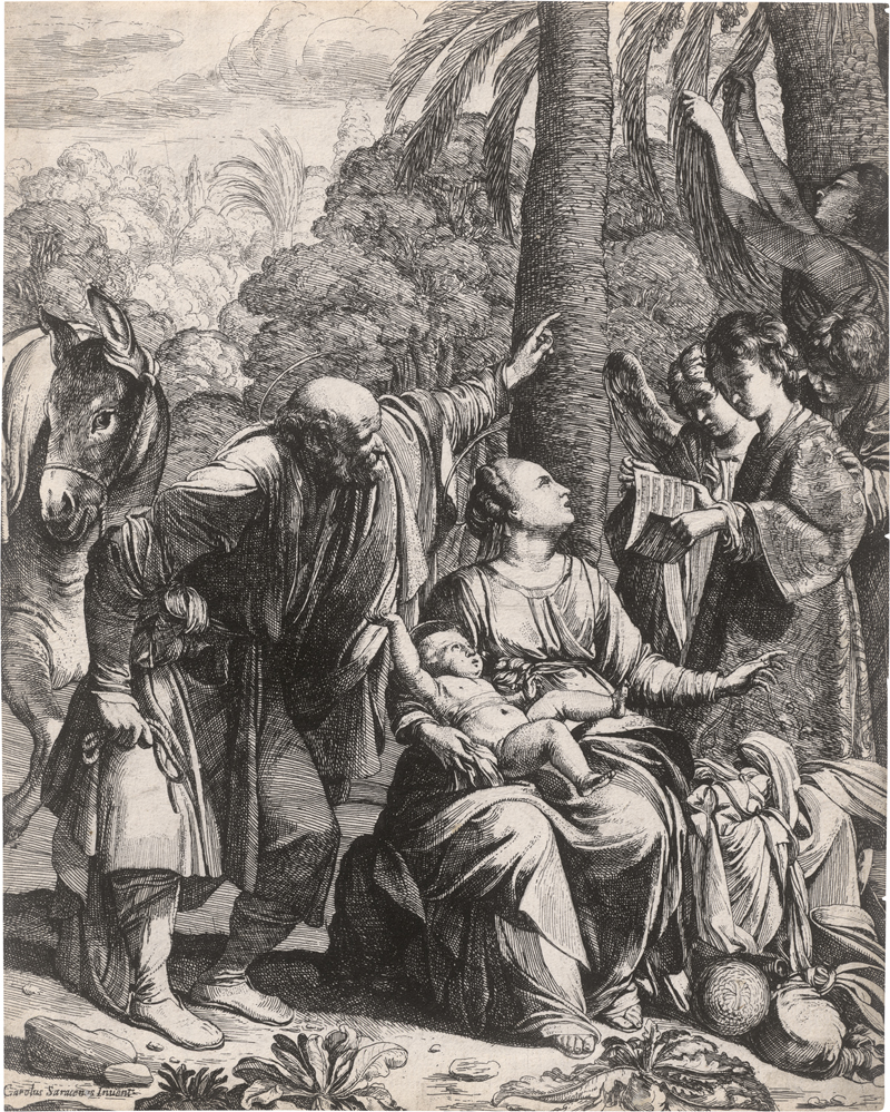 Lot 5537, Auction 128, Leclerc, Jean, Die Ruhe auf der Flucht nach Ägypten
