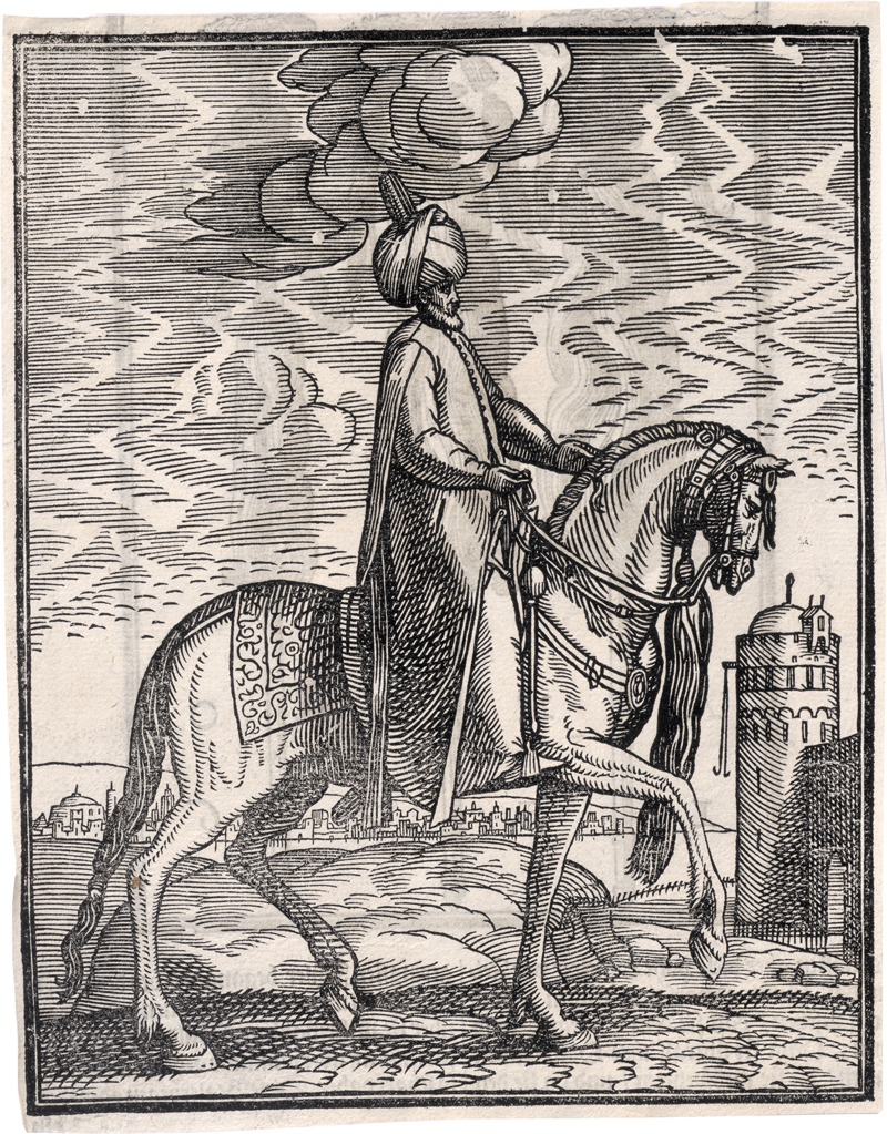 Lot 5548, Auction 128, Lorch, Melchior, Der Beglerbeg auss Asia zu Pferd, und seine Positur im Feldzuge