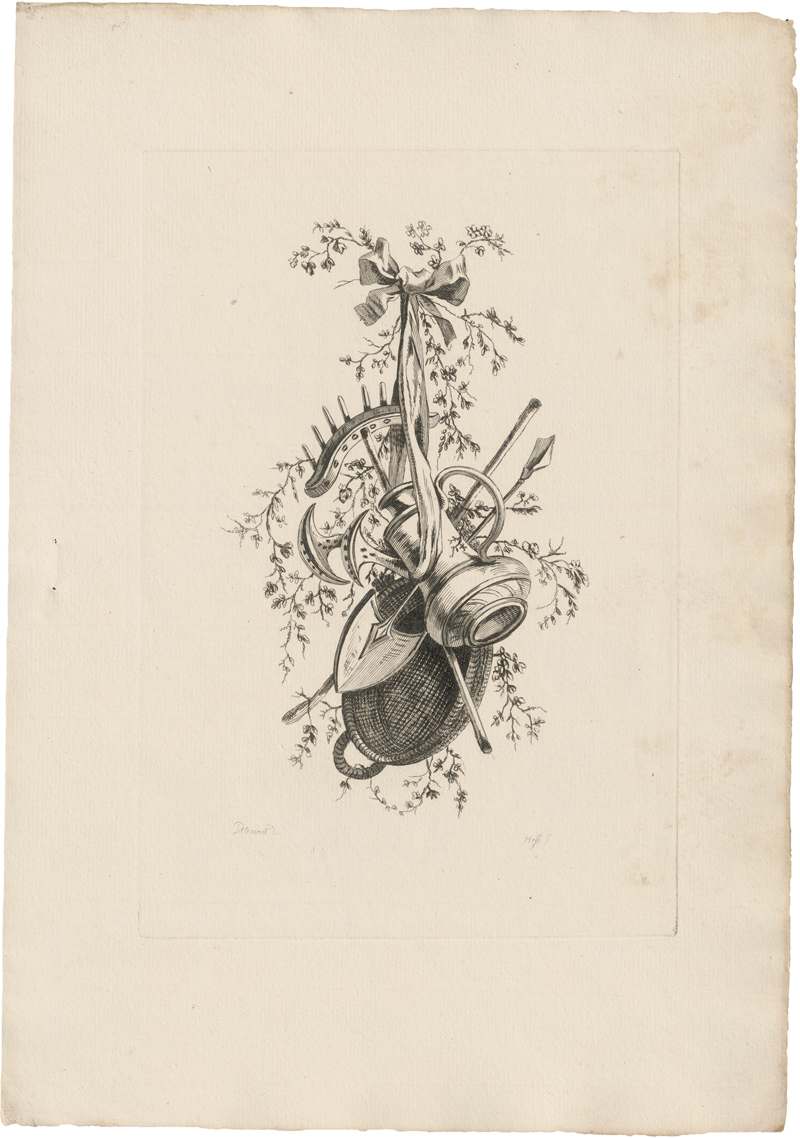 Lot 5580, Auction 128, Pillement, Jean-Baptiste - nach, Recueil des Trophés Chinoises