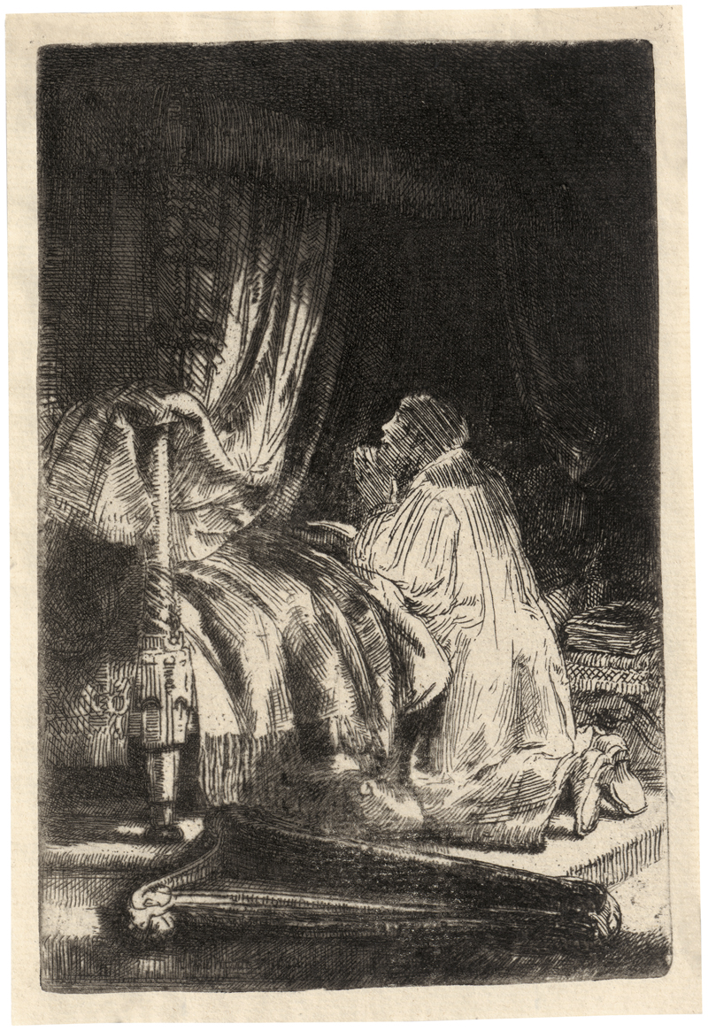 Lot 5594, Auction  128, Rembrandt Harmensz. van Rijn, David betend