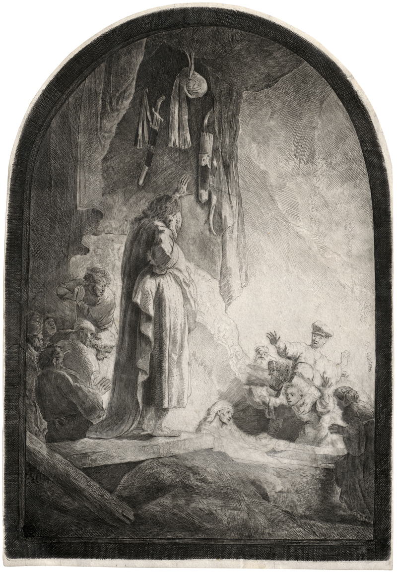 Lot 5597, Auction  128, Rembrandt Harmensz. van Rijn, Die große Auferweckung des Lazarus