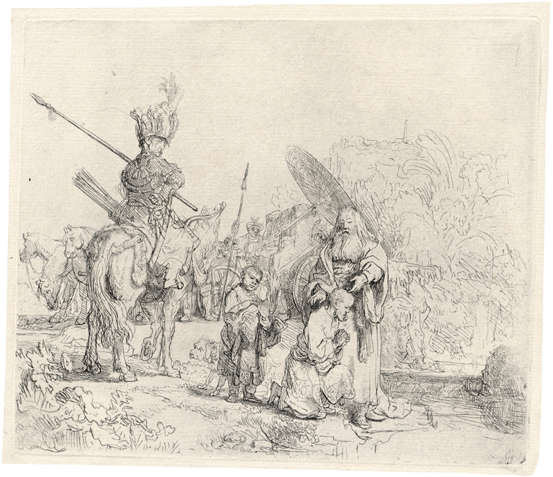 Lot 5598, Auction 128, Rembrandt Harmensz. van Rijn, Die Taufe des Kämmerers
