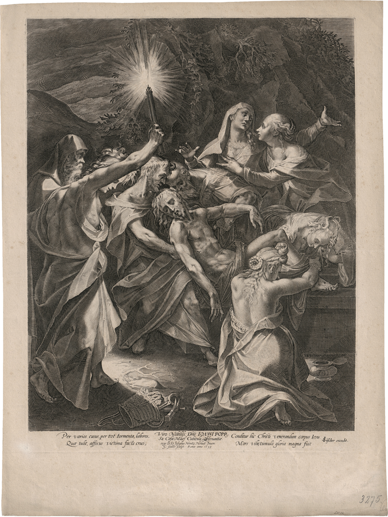 Lot 5616, Auction 128, Sadeler II, Aegidius, Die Grablegung