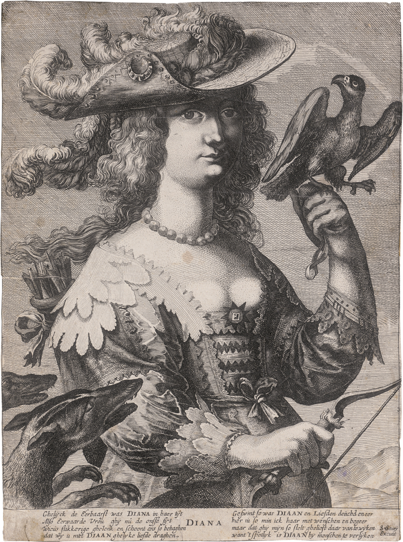 Lot 5622, Auction 128, Savery, Salomon, Bildnis einer Dame als Diana