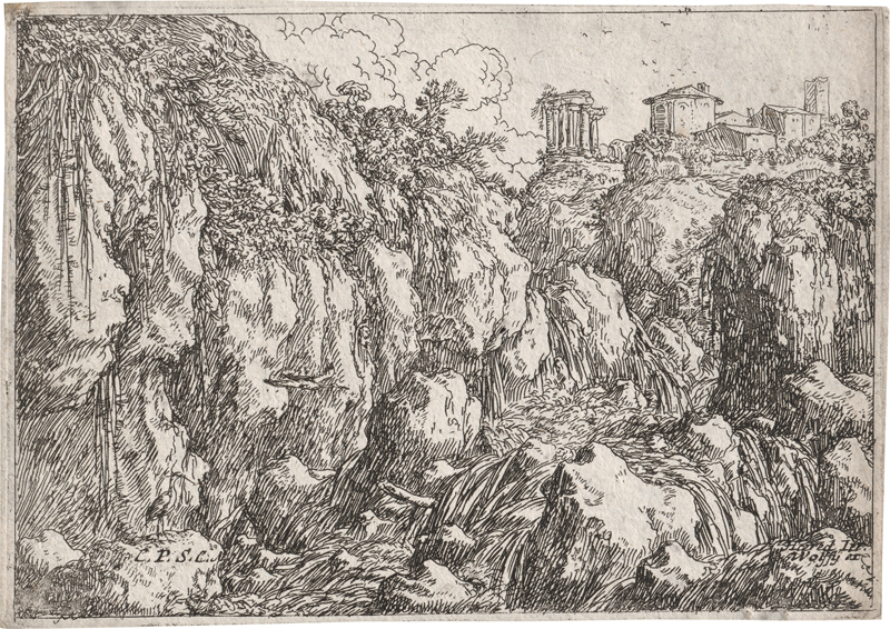 Lot 5640, Auction 128, Umbach, Jonas, Ansicht von Tivoli
