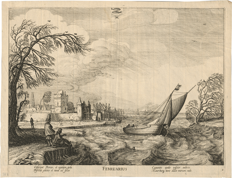 Lot 5645, Auction 128, Velde II, Jan van de, Februar, April und Oktober