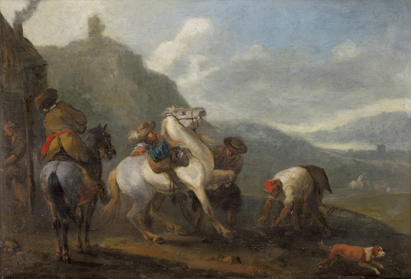 Lot 6021, Auction  128, Querfurt, August, Beim Hufschmied
