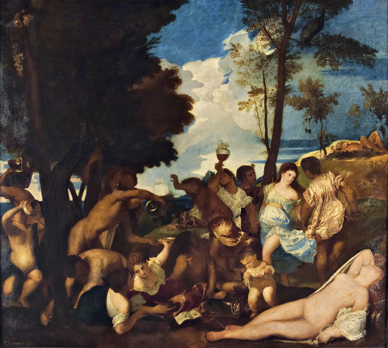 Lot 6024, Auction 128, Tizian - nach, Das Bacchanal der Andrier