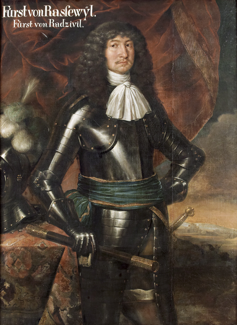 Lot 6040, Auction 128, Deutsch, um 1700. Bildnis Boguslaw Fürst von Radziwill, litauischer Magnat und Statthalter des Herzogtums Preußen