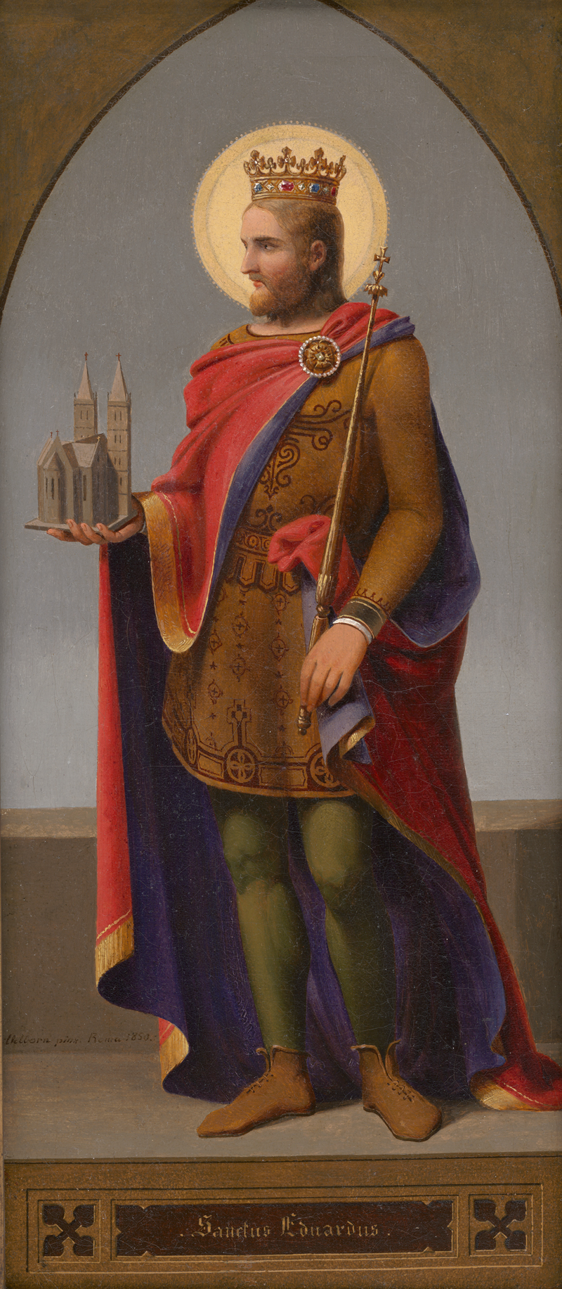 Lot 6067, Auction 128, Ahlborn, August Wilhelm Julius, Hl. Jakobus d. Ä.; Hl. Eduard