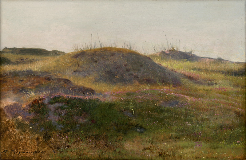 Lot 6081, Auction 128, Sigumfeldt, Hermann Carl, Hügelige Heidelandschaft