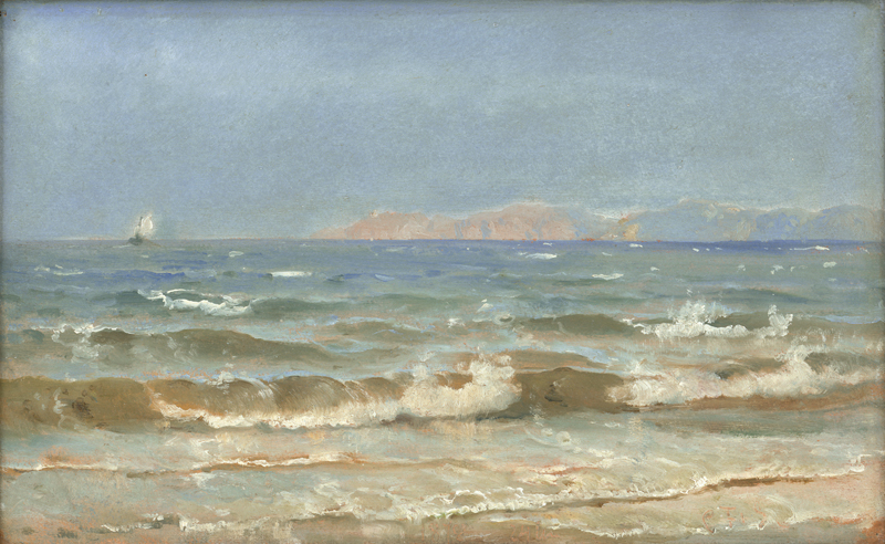 Lot 6084, Auction 128, Sørensen, Carl Frederik, Brandung mit brechenden Wellen