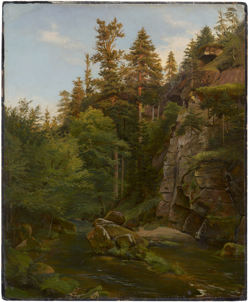 Lot 6095, Auction  128, Sparmann, Carl Christian, Partie aus der Sächsischen Schweiz