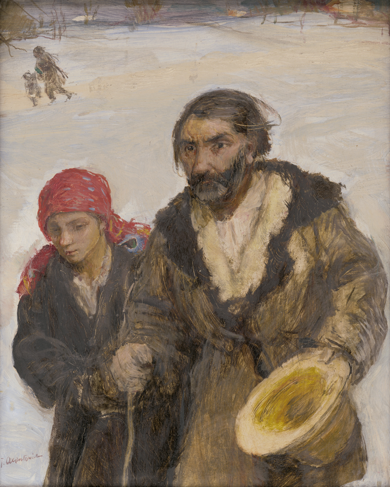 Lot 6148, Auction  128, Axentowicz, Teodor, Auf dem Weg zur Messe