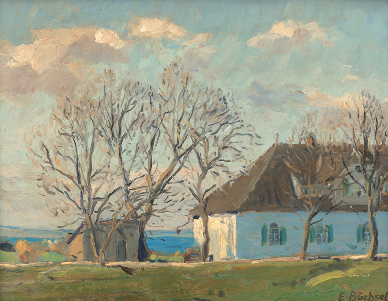 Lot 6162, Auction  128, Büchsel, Elisabeth, Bauernkaten auf Hiddensee