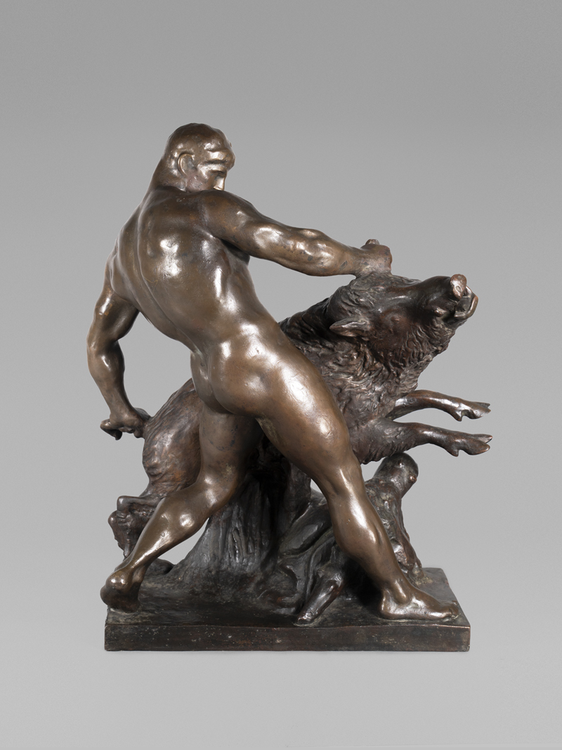 Lot 6187, Auction 128, Tuaillon, Louis, Herkules bändigt den erymanthischen Eber
