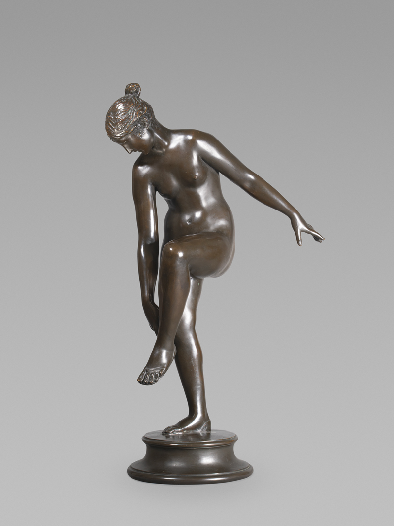 Lot 6189, Auction 128, Tuaillon, Louis, Sandalenbinderin