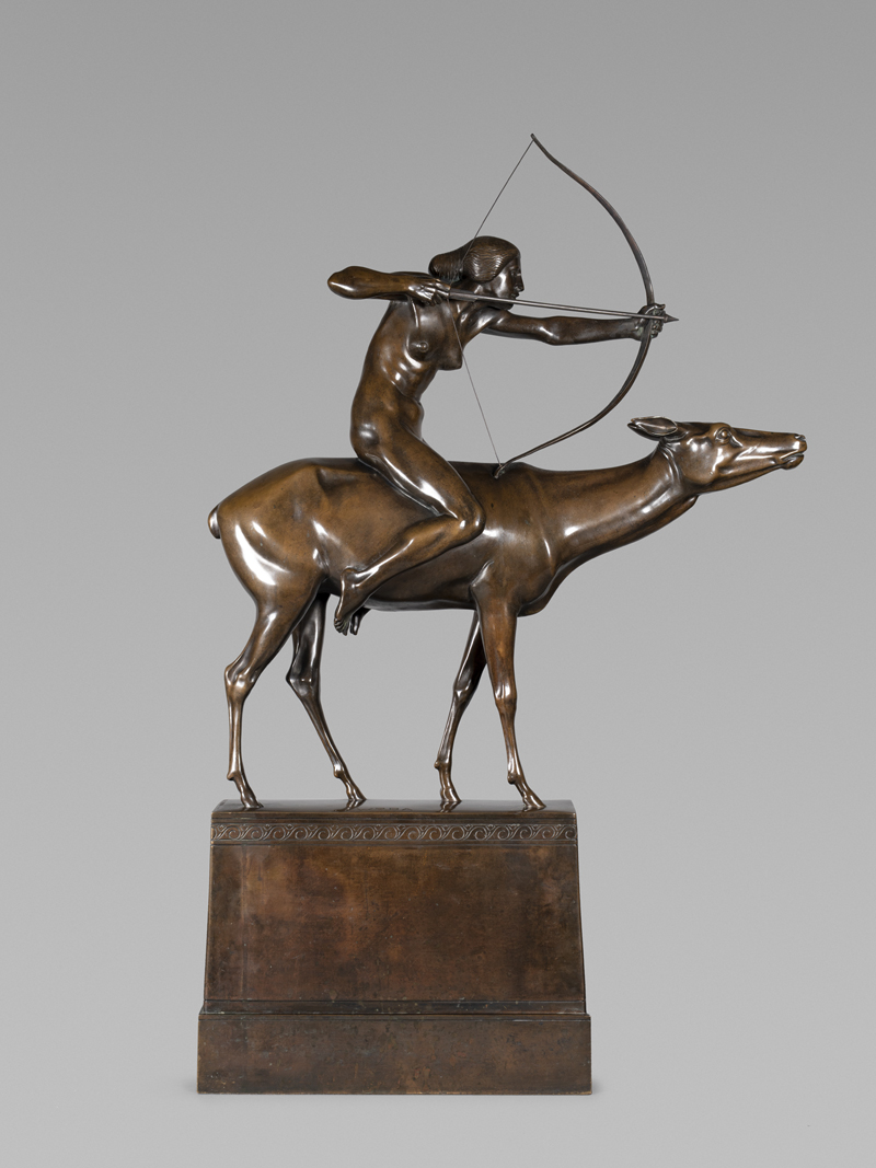 Lot 6230, Auction  128, Wrba, Georg, Diana auf der Hirschkuh