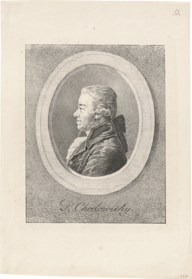 Lot 6507, Auction 128, Klotz, Simon Petrus, Bildnis Daniel Chodowiecki im Profil