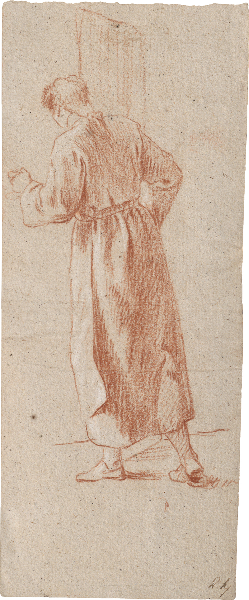 Lot 6526, Auction 128, Chodowiecki, Daniel Nikolaus, Mann im Hausmantel und Pantoffeln in Rückenansicht