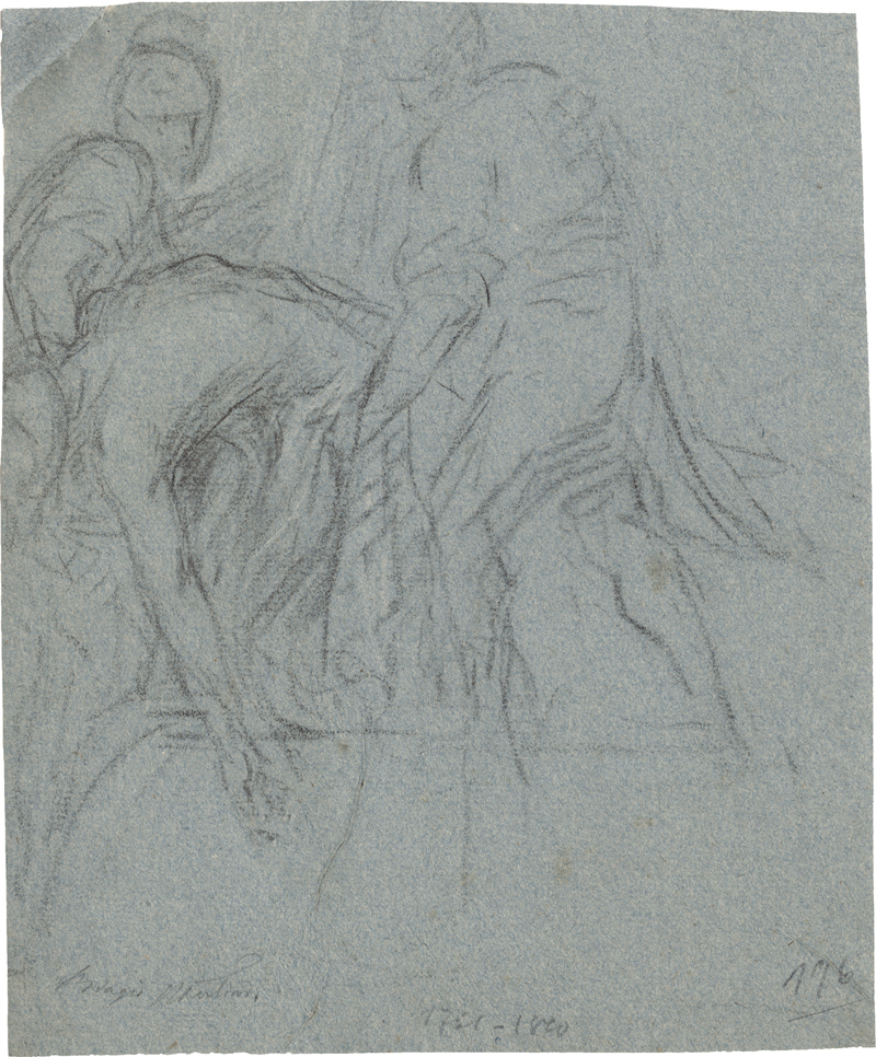 Lot 6601, Auction  128, Martini, Biagio, Entwurf für eine Kreuzabnahme