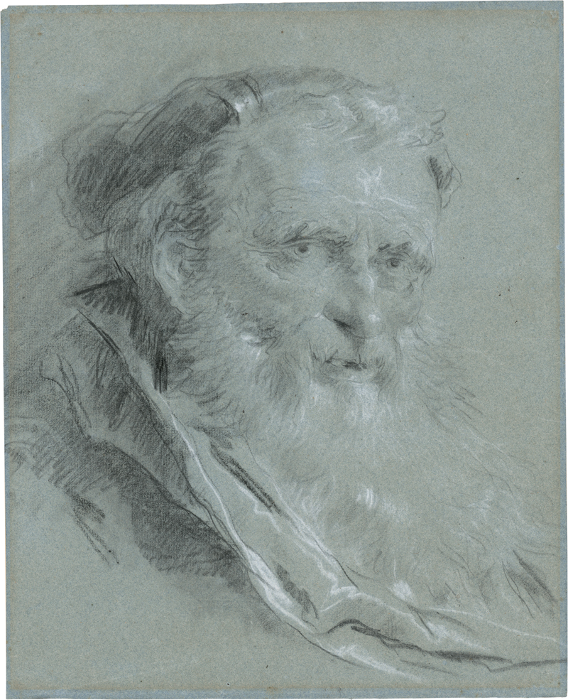 Lot 6606, Auction 128, Tiepolo, Giovanni Battista, Kopf eines bärtigen Mannes