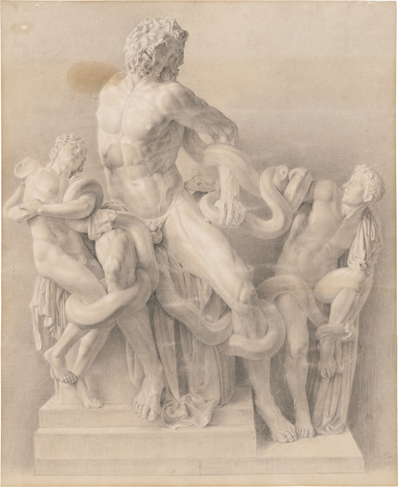Lot 6626, Auction  128, Deutsch, 18. Jh. Die Laokoon-Gruppe