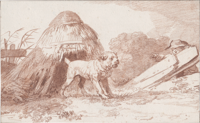 Lot 6632, Auction  128, Parizeau, Philippe Louis - zugeschrieben, Ab in deine Hütte! (À ta niche!)