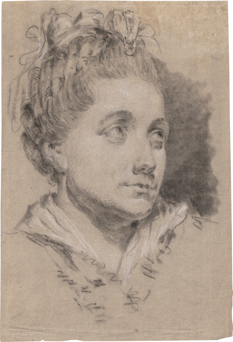 Lot 6643, Auction  128, Schenau, Johann Eleazar, Mädchenkopf mit Bändern im Haar