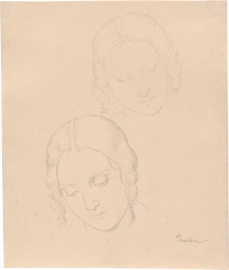 Lot 6678, Auction 128, Hübner, Julius, Pauline Hübner (Kopfstudien)