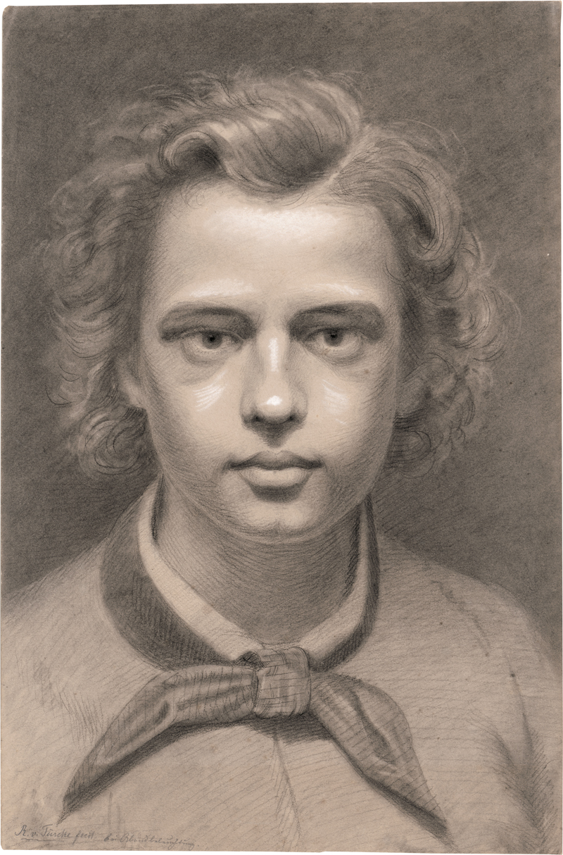 Lot 6680, Auction  128, Türcke, Rudolf von, Bildnis des Dresdener Malers Robert Schietzold