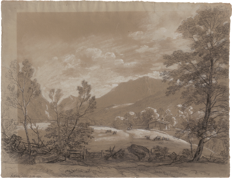 Lot 6687, Auction 128, Dillis, Cantius, Die Nösslau Alm am Hochkönig im Salzburger Land