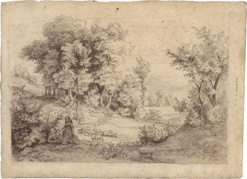 Lot 6715, Auction 128, Dreber, Heinrich, Die Serpentara bei Olevano mit zwei Schäferinnen