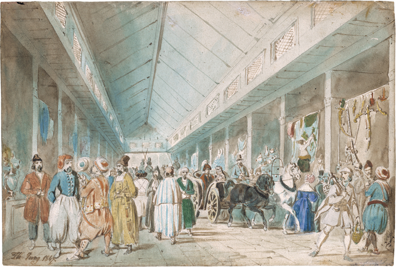 Lot 6734, Auction  128, Jung, Théodore, Basar in Daraa in Syrien