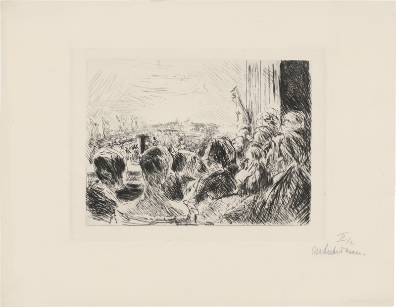 Lot 7010, Auction 128, Liebermann, Max, Das Konzert