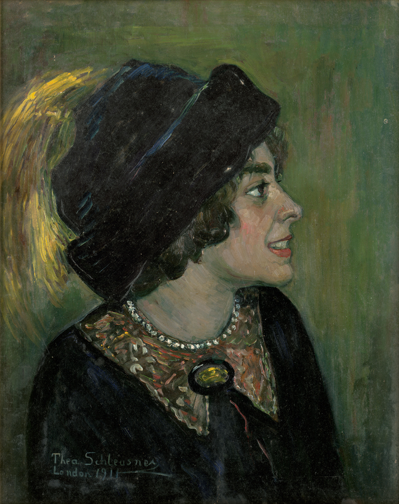 Lot 7027, Auction  128, Schleusner, Thea, Bildnis Leopoldine Konstantin